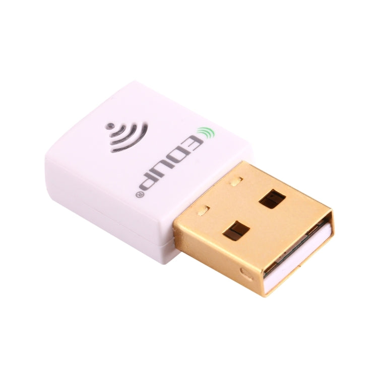EDUP EP-AC1619 ミニワイヤレスUSB 600Mbps 2.4G / 5.8GHz 150M+433M デュアルバンドWiFiネットワークカード ノートブック / ラップトップ / PC用、EP-AC1619 600Mbps（ホワイト）、EP-AC1619 600Mbps（ブラック）