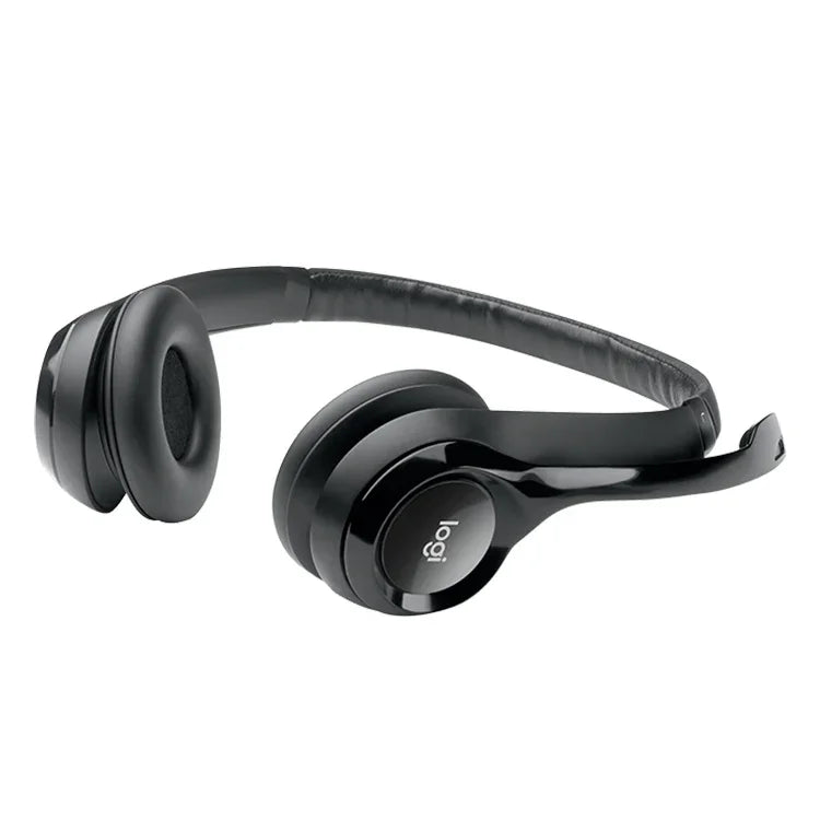 Logitech H390 USB 有線ヘッドセット ステレオヘッドホン ノイズキャンセリングマイク付き