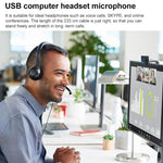 Logitech H390 USB 有線ヘッドセット ステレオヘッドホン ノイズキャンセリングマイク付き