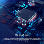 BOWU BW-HE60U 60m HDMIからRJ45ネットワークエクステンダー、1080P 60m