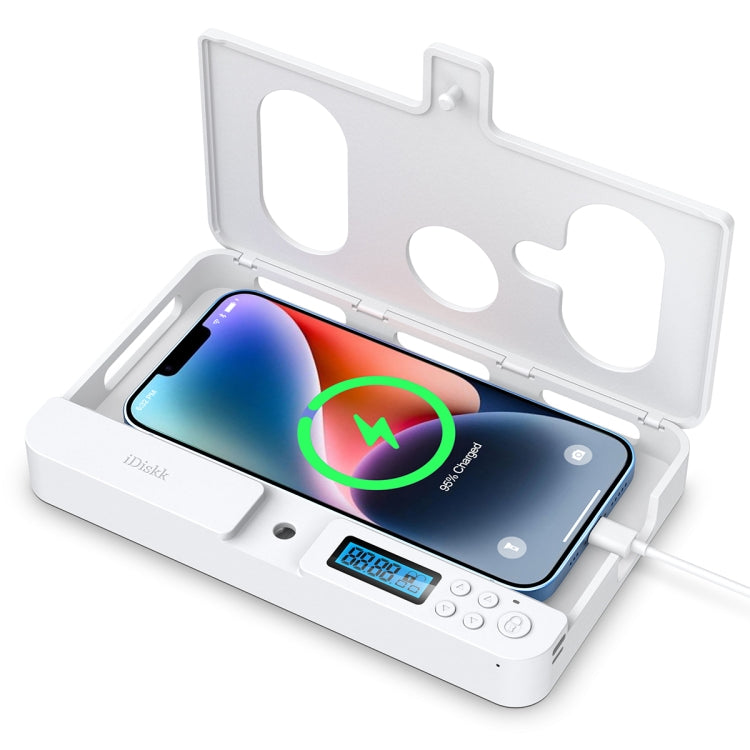 自己管理スマートフォンロックタイミングボックス、lock01ホワイト