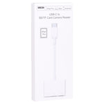 NK103TC 3-in-1 USB-C / Type-C オス to SD + TF + USB メス カメラリーダー, NK103TC