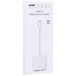 S-211 2in1 USB-C / Type-C オス to Type-C + USB メス カメラアダプター、S-211