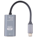 TH001 USB-C / Type-C オス to HDTV メス 4K UHD アダプター, TH001（グレー）, TH001（レッド）