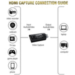 HD003 USB 3.0 HDMI 4K HD オーディオ＆ビデオキャプチャーカードデバイス、USB3.0 Arc