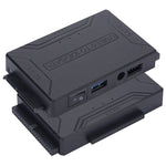 SATA / IDEからUSB 3.0アダプター 2.5 / 3.5インチハードドライブアダプターケーブルコンバーター、USプラグ、PC2404、PC2404AU、PC2404EU、PC2404UK