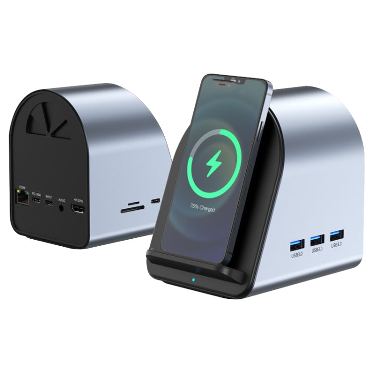 BYL-2211 10in1 USB-C / Type-C ハブアダプター 電話充電対応 BYL-2211