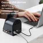 BYL-2211 10in1 USB-C / Type-C ハブアダプター 電話充電対応 BYL-2211