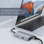 BYL-2111 7in1 USB-C / Type-C to USB ドッキングステーションハブアダプター BYL-2111