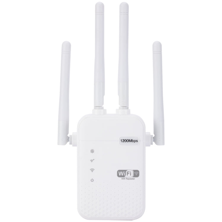 ZX-R08 1200Mbps 2.4G/5G デュアルバンドWiFiリピーター信号増幅器 WISP屋外ルーター、米国プラグ、1200Mbps