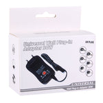 英国プラグ対応 30W パワー壁差し込み式アダプター 5V 2.1A USBポート付き チップ8個 ケーブル長さ約1.2m UKプラグ