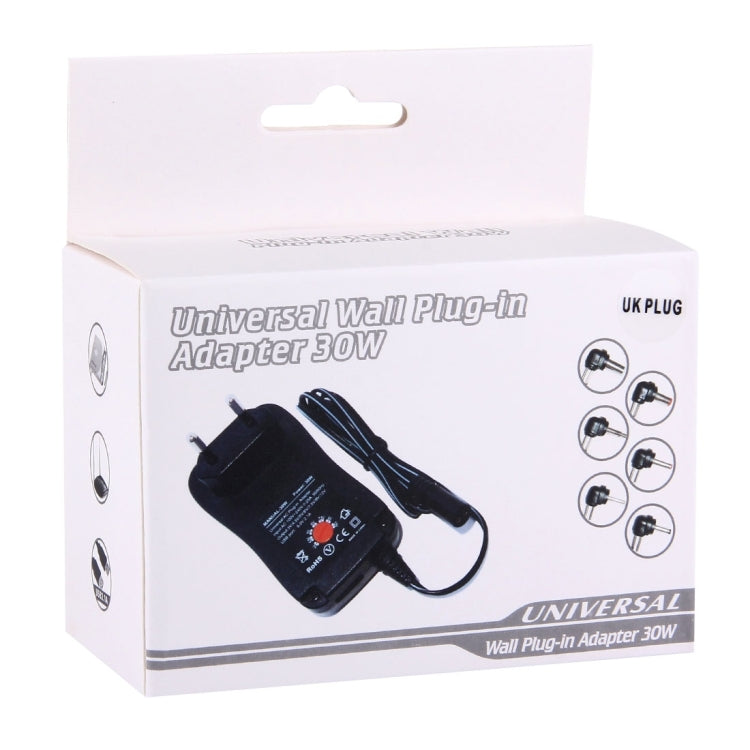 英国プラグ対応 30W パワー壁差し込み式アダプター 5V 2.1A USBポート付き チップ8個 ケーブル長さ約1.2m UKプラグ