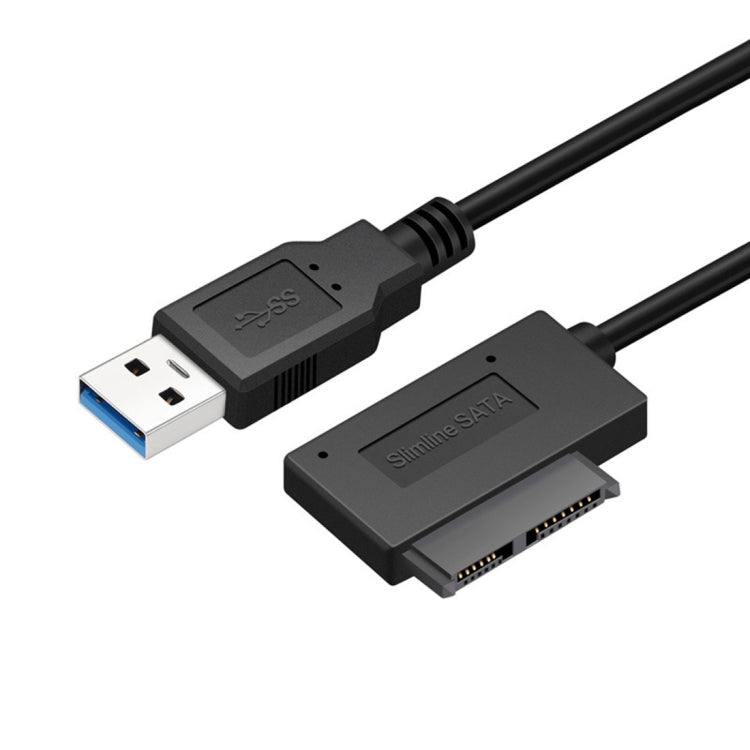 プロフェッショナルUSB 3.0から7+6ピンスリムラインSATAケーブルアダプターインジケーター、USB 3.0