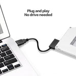 プロフェッショナルUSB 3.0から7+6ピンスリムラインSATAケーブルアダプターインジケーター、USB 3.0