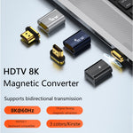8K 60Hz HDMI メスからDP オスアダプター
