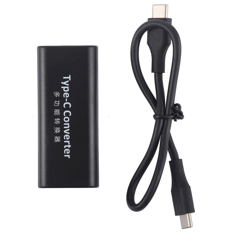 DC 5.5 x 2.1mm 電源ジャックメスからUSB-C / Type Cメス電源コネクターアダプター 30cm USB-C / Type Cケーブル付き 5.5x2.1mm