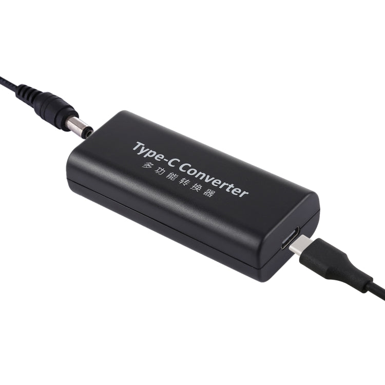 DC 5.5 x 2.1mm 電源ジャックメスからUSB-C / Type Cメス電源コネクターアダプター 30cm USB-C / Type Cケーブル付き 5.5x2.1mm