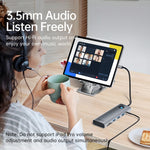 ORICO PW11-8PC Type-C / USB-C 8-in-1 5Gbps多機能ドッキングステーション、PW11-8PC