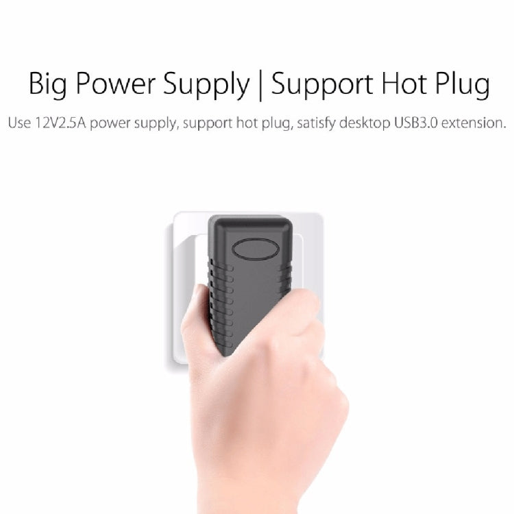 ORICO A3H10 アルミニウム製高速10ポート USB 3.0 HUB 電源アダプター付き ノートパソコン用、10ポート（シルバー）、10ポート（ブラック）