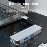 2011N 3イン1 USB 3.0 x2 + HDMI 多機能 Type-C / USB-C HUB ドッキングステーション、2011N USB 3.0 x2 + HDMI