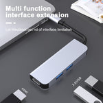 2011N 3イン1 USB 3.0 x2 + HDMI 多機能 Type-C / USB-C HUB ドッキングステーション、2011N USB 3.0 x2 + HDMI