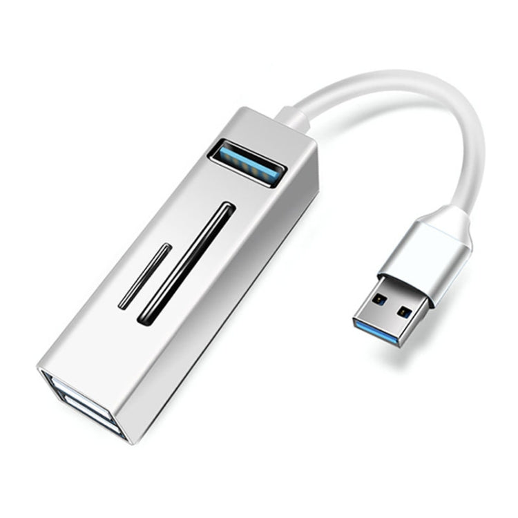 15101 5イン1 USB3.0 to 3 x USB + SD / TFカードリーダー HUBアダプター、USB3.0