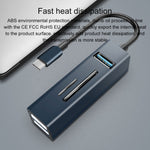 15101 5イン1 USB3.0 to 3 x USB + SD / TFカードリーダー HUBアダプター、USB3.0