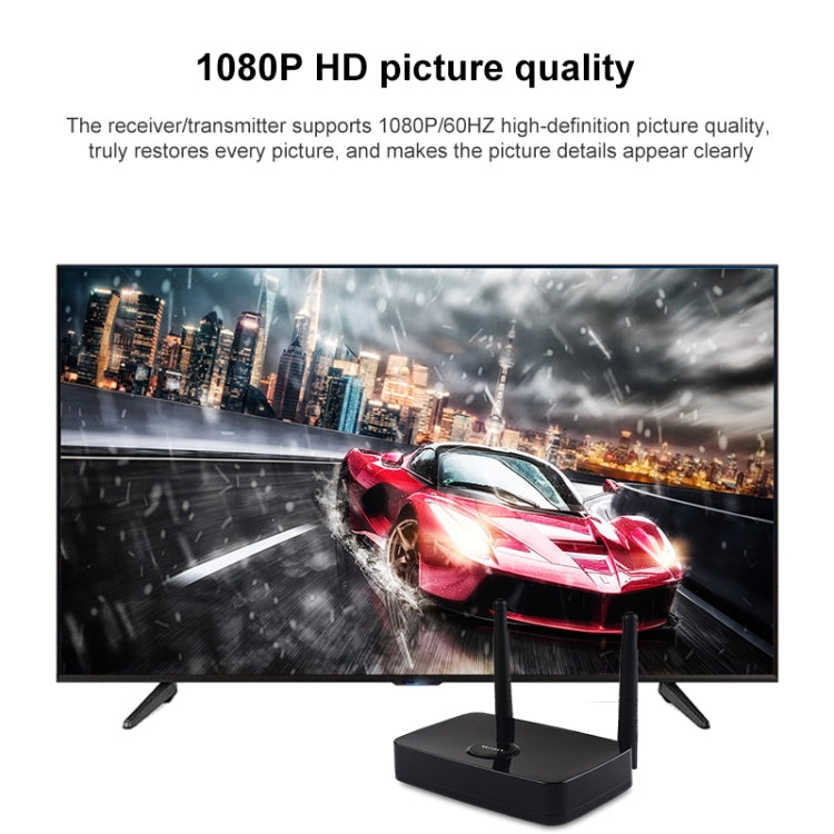 Measy A20W ワイヤレスHDMI送信機＆受信機、伝送距離：50m、ワイヤレス送信機＆受信機 50m