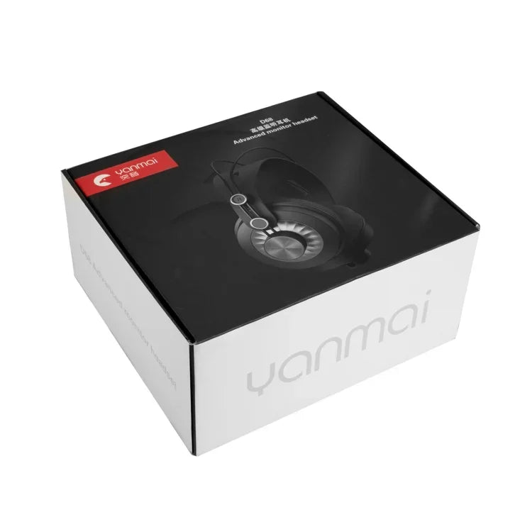 Yanmai D68 録音モニターヘッドホン、D68（ブラックゴールド）