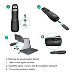 Logitech R400 2.4GHz ワイヤレスプレゼンター PPTリモコンペン, R400