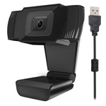 A870 480Pピクセル HD 360度ウェブカメラ USB 2.0 PCカメラ マイク付き Skype用 コンピューターPCラップトップ用 ケーブル長1.4m, A870（オレンジ）, A870（ブラック）