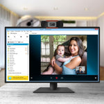 A870 480Pピクセル HD 360度ウェブカメラ USB 2.0 PCカメラ マイク付き Skype用 コンピューターPCラップトップ用 ケーブル長1.4m, A870（オレンジ）, A870（ブラック）