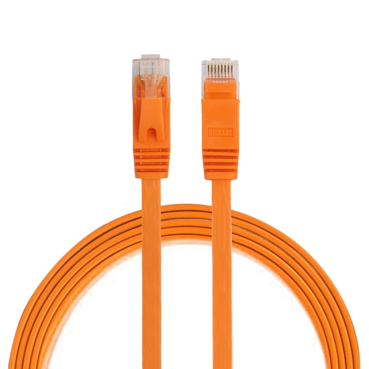 1m CAT6 超薄型フラットイーサネットネットワークLANケーブル、パッチリード RJ45、長さ: 1m