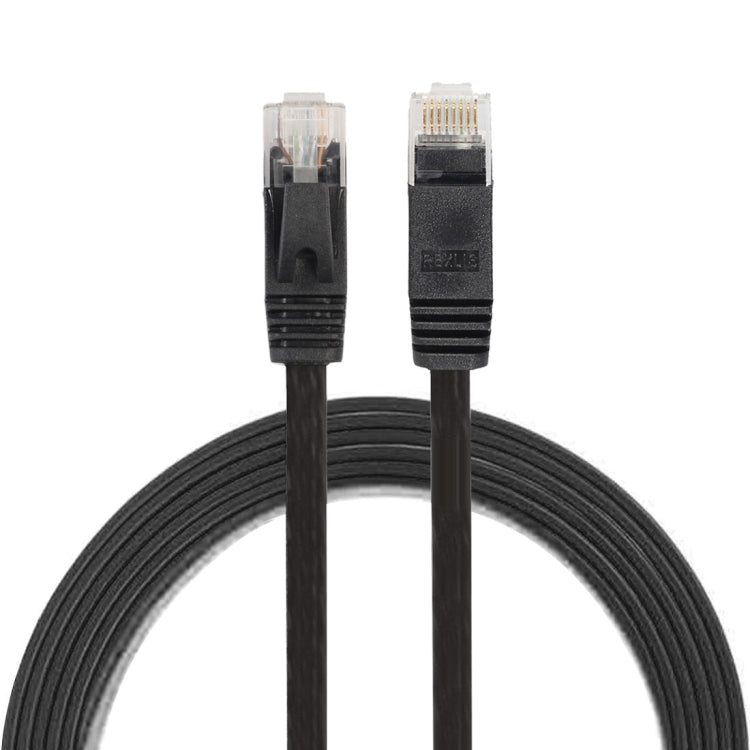 1.8m CAT6 超薄型フラットイーサネットネットワークLANケーブル、パッチリード RJ45、長さ: 1.8m