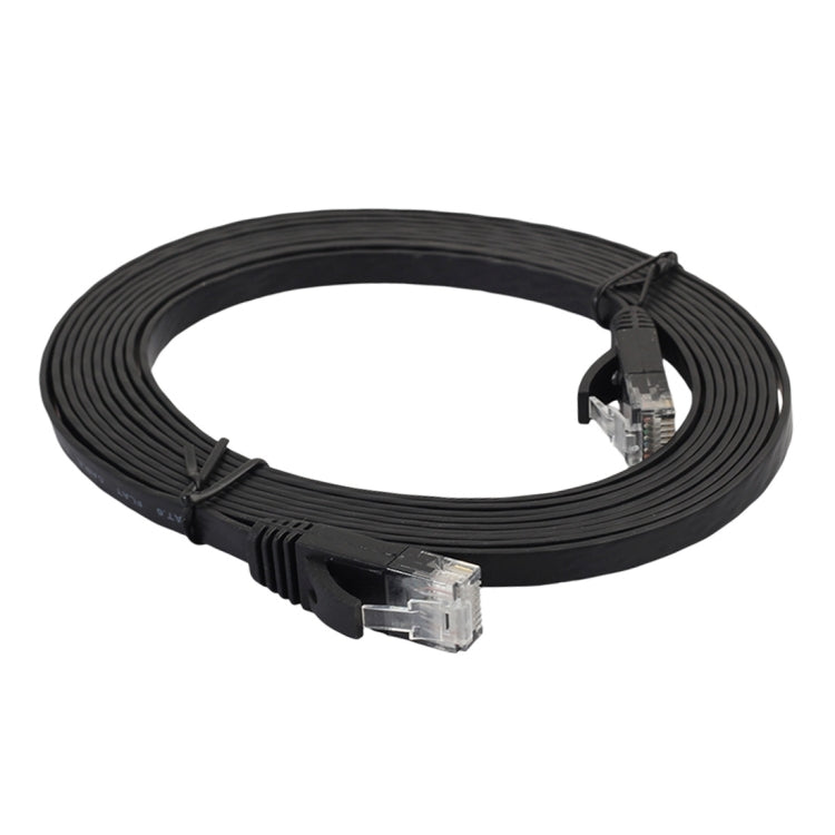 1.8m CAT6 超薄型フラットイーサネットネットワークLANケーブル、パッチリード RJ45、長さ: 1.8m