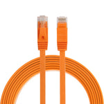 2m CAT6 超薄型フラットイーサネットネットワークLANケーブル、パッチリード RJ45、長さ: 2m
