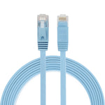 2m CAT6 超薄型フラットイーサネットネットワークLANケーブル、パッチリード RJ45、長さ: 2m