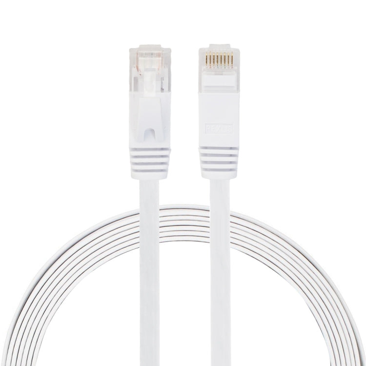 2m CAT6 超薄型フラットイーサネットネットワークLANケーブル、パッチリード RJ45、長さ: 2m