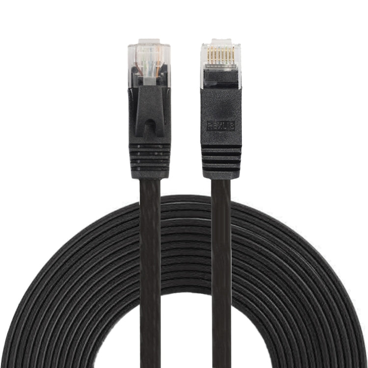 5m CAT6 超薄型 フラット イーサネット ネットワーク LAN ケーブル、パッチリード RJ45、長さ: 5m