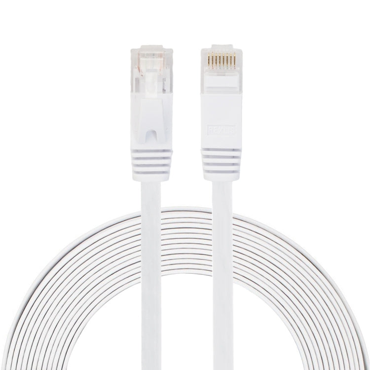 5m CAT6 超薄型 フラット イーサネット ネットワーク LAN ケーブル、パッチリード RJ45、長さ: 5m