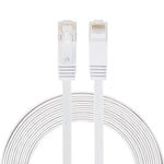 5m CAT6 超薄型 フラット イーサネット ネットワーク LAN ケーブル、パッチリード RJ45、長さ: 5m