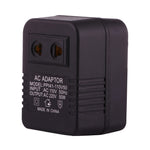110Vから220V 50W AC電源ソケットアダプター、EU/USプラグからUSプラグへ、110Vから220V 50W