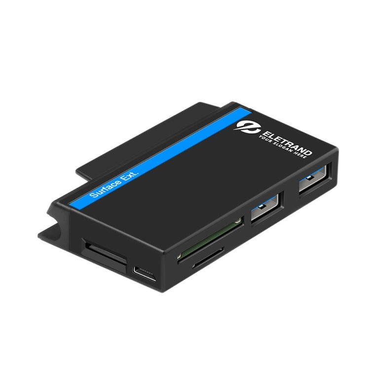 ROCKETEK RT-SGO737 2 USB 3.0 + マイクロUSBインターフェースハブ Microsoft Surface Go用、2つのTFカード＆SDカードスロット付き、RT-SGO737