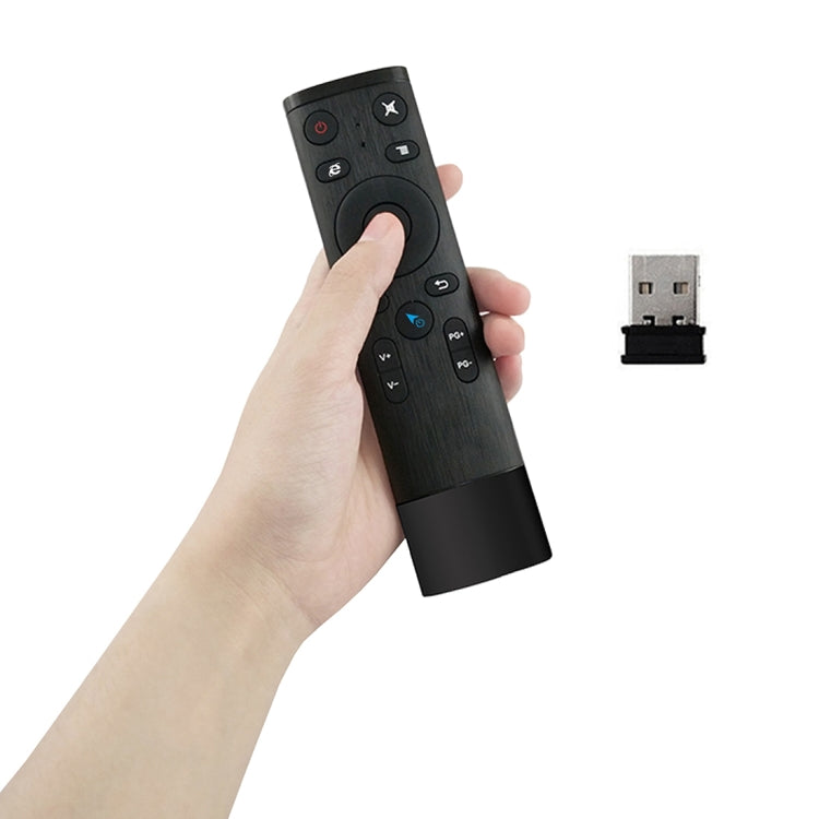 Q5 2.4G RF 3D ブラッシュドファッション体感型ユニバーサルエアマウスリモコン