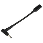 PD 100W 18.5-20V 3.0 x 1.0mm エルボーからUSB-C / タイプCアダプター ナイロン編組ケーブル、3.0 x 1.0mm