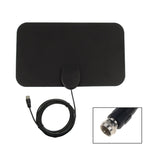 AN-1001 5dBi/25dBi 室内 HDTVアンテナ 両面シール付き、VHF170-230/UHF470-862MHz、AN-1001