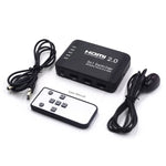 AYS-51V20 HDMI 2.0 5x1 4KウルトラHDスイッチスプリッター、5x1 4K