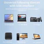 BYL-2208TU 5-in-2 USB + USB-C / タイプC to USB 多機能ドッキングステーション HUBアダプター、BYL-2208