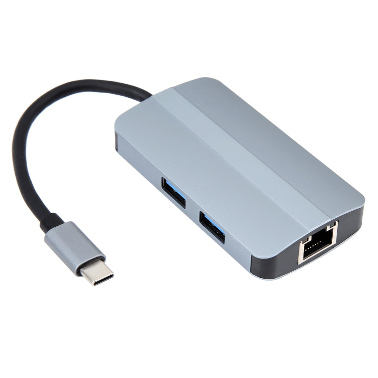 BYL-2203 6-in-1 USB-C / Type-C から USB 多機能ドッキングステーション HUBアダプター、BYL-2203