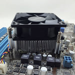 4ピンCPUクーラー 静音ファン 厚み増しアルミヒートシンク Intel 1155 / 1150 / 1151対応